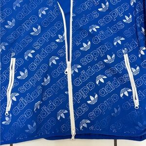 Adidas Royal Blue Jacket with White Accents